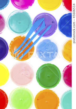 Color plasticine in jars Color plasticine in jars 45606514