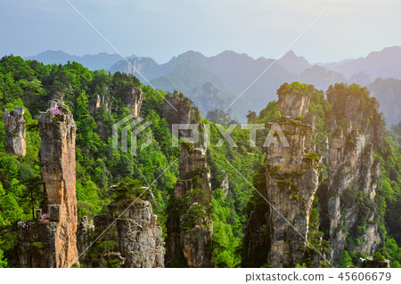 Zhangjiajie mountains, China 45606679