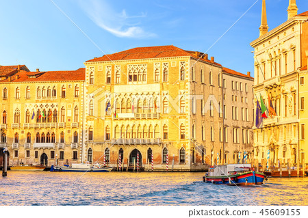Ca' Foscari University of Venice and Palazzo Balbi in Grand Cana 45609155