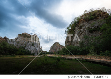 Snake Mountain And River. 45609157