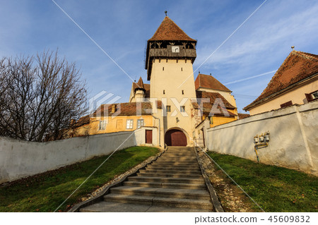 Bazna fortified church 45609832