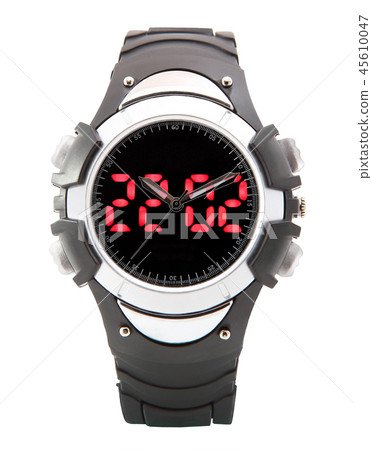 Dual Time Scrolling Display Digital Sport Watch 45610047