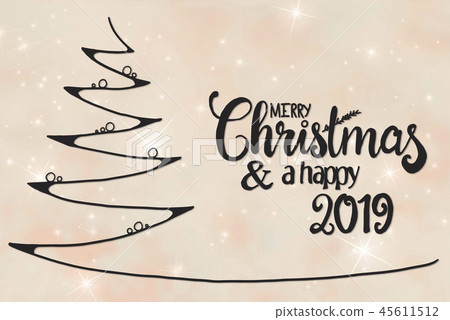 Tree, Merry Christmas And A Happy 2019 Tree, Merry Christmas And A Happy 2019 45611512