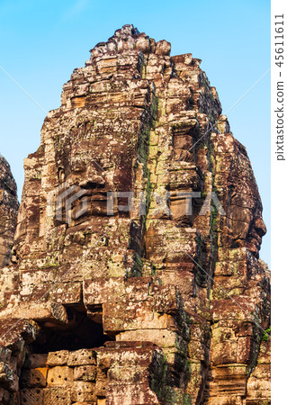 Bayon temple in Siem Reap 45611611