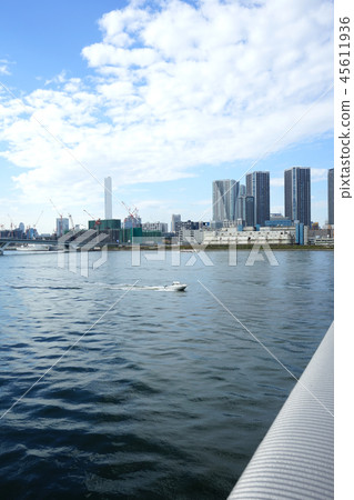 Harumi Ohashi to Toyosu Ohashi, Harumi area 45611936