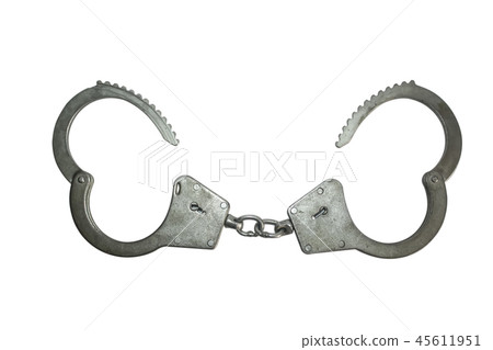 open handcuffs open handcuffs 45611951
