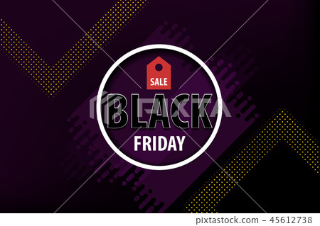Black Friday dark sale red promo tag Black Friday dark sale red promo tag 45612738
