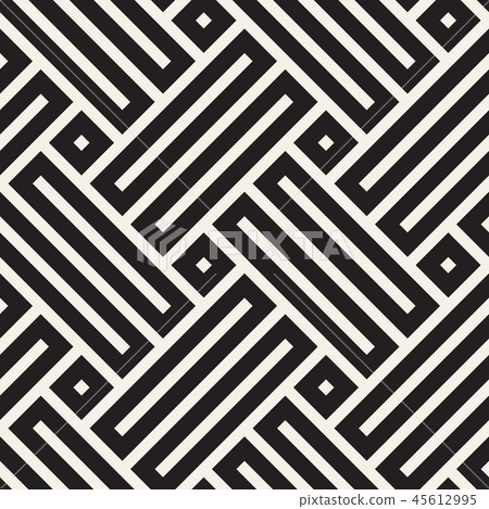 Vector seamless pattern. Modern stylish abstract texture. Repeating geometric tiles Vector seamless pattern. Modern stylish abstract texture. Repeating geometric tiles 45612995