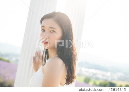 Wedding beauty portrait Wedding beauty portrait 45614845