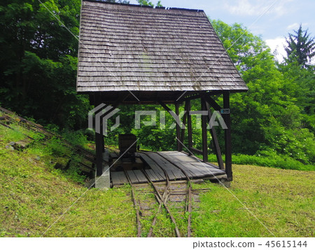 World Heritage Site Slovekia Banska Kirtiavnica before the mine 45615144
