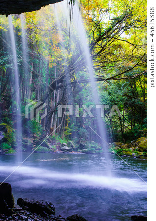 Nabegadaki水幕的秋葉[熊本縣阿蘇區小國町] 45615388