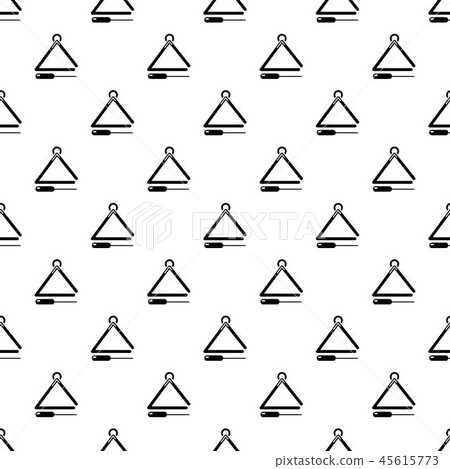 Musical triangle pattern vector seamless Musical triangle pattern vector seamless 45615773