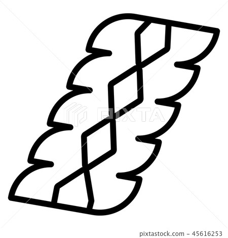 Jewish clothes icon, outline style Jewish clothes icon, outline style 45616253