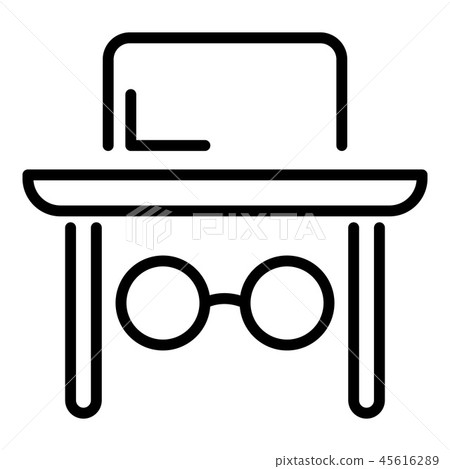Jewish man face icon, outline style Jewish man face icon, outline style 45616289