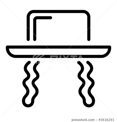 Jewish hat icon, outline style Jewish hat icon, outline style 45616291
