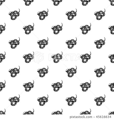 Texas snake pattern vector seamless Texas snake pattern vector seamless 45616634