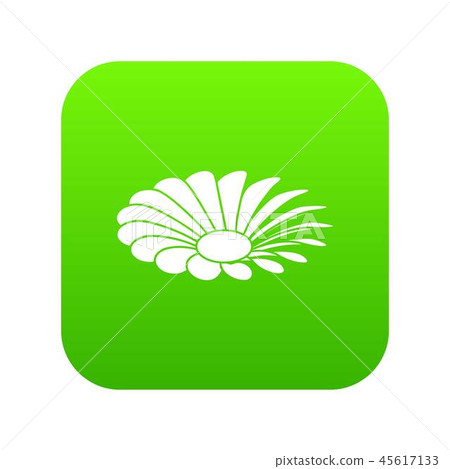 Love flower icon green vector - Stock Illustration [45617133] - PIXTA