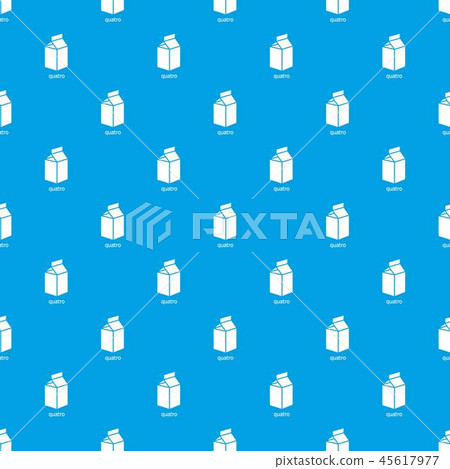 Quatro packag pattern vector seamless blue Quatro packag pattern vector seamless blue 45617977