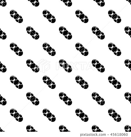 Skateboard pattern vector seamless Skateboard pattern vector seamless 45618060