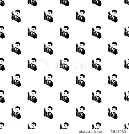 Election candidate oath pattern vector seamless Election candidate oath pattern vector seamless 45618080