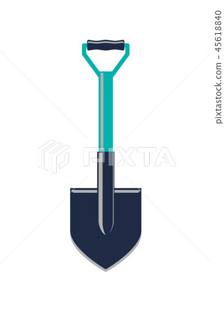 Camp shovel isolated icon 45618840
