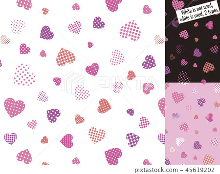 vector, vectors, heart 45619202