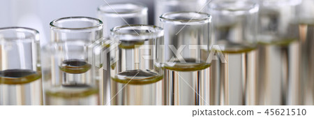Yellow liquid spilled petrol additive innovative 45621510