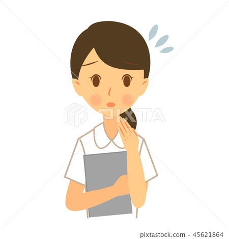 Occupation nurse woman impatient upper body Occupation nurse woman impatient upper body 45621864