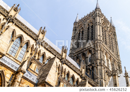 Lincoln Cathedral during the day in summer 45626252
