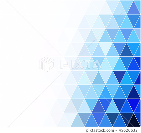 Blue Polygonal Mosaic Background Blue Polygonal Mosaic Background 45626632