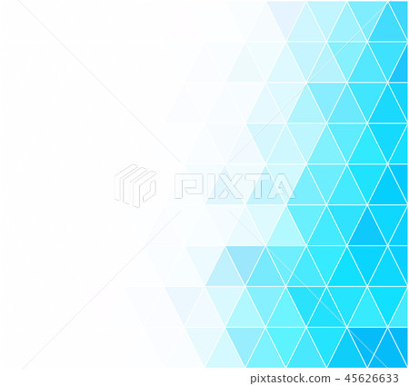 Blue Polygonal Mosaic Background 45626633