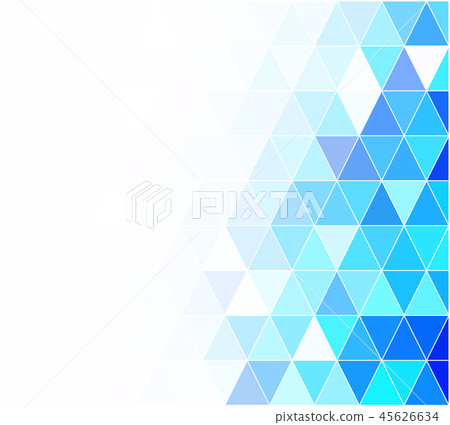 Blue Polygonal Mosaic Background Blue Polygonal Mosaic Background 45626634
