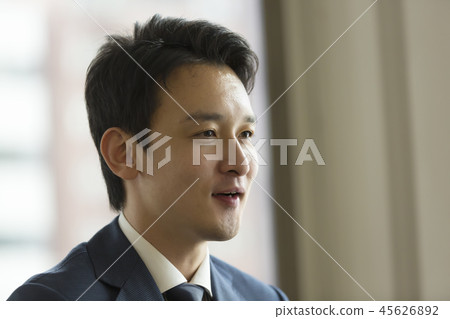 Businessman smile Businessman smile 45626892
