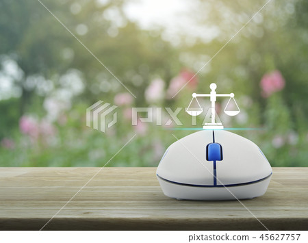 Business legal service online concept 45627757