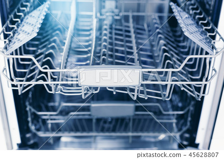 Home appliance dishwashing machine in kitchen Home appliance dishwashing machine in kitchen 45628807