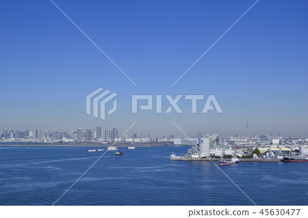 東京灣地區的城市風光 東京灣地區的城市風光 45630477