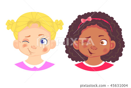 girls character set 45631004