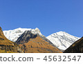 Annapurna Mountain Range in Nepal 45632547