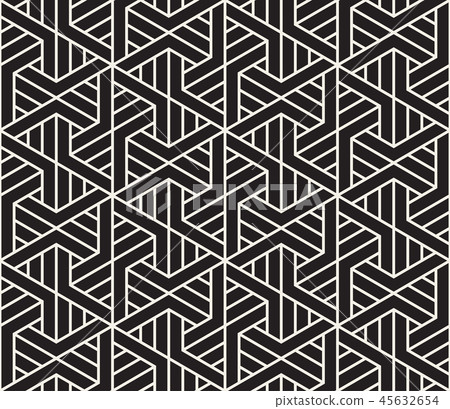 Vector seamless pattern. Modern stylish - Stock Illustration