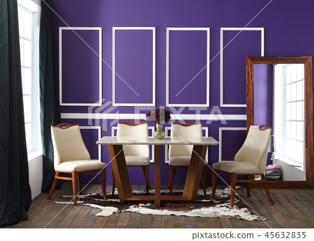 餐廳配有大理石餐桌 45632835
