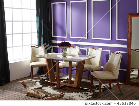 餐廳配有大理石餐桌 45632840