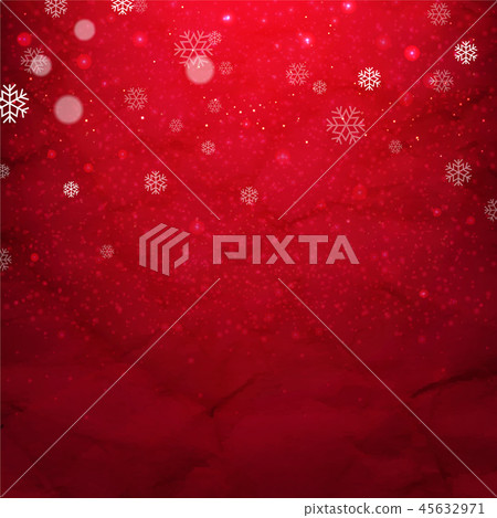 Red Background With Snowflakes Red Background With Snowflakes 45632971