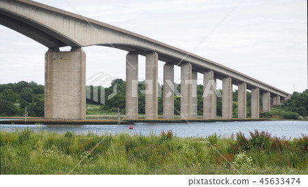 Road bridge over the River Orwell Road bridge over the River Orwell 45633474
