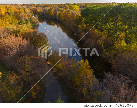 Izmailovo Park in autumn in Moscow, Russia 45633875