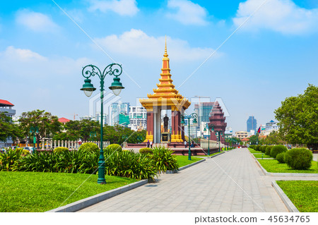 King Father Sihanouk monument, Phnom Penh 45634765