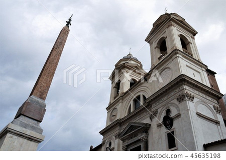 Chiesa della Trinita dei Monte Trinita dei Monti Church Rome Chiesa della Trinita dei Monte Trinita dei Monti Church Rome 45635198