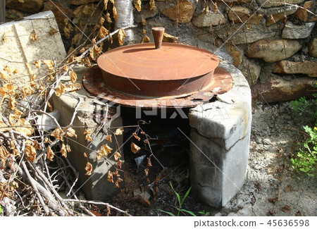 農村廢棄的房子 45636598