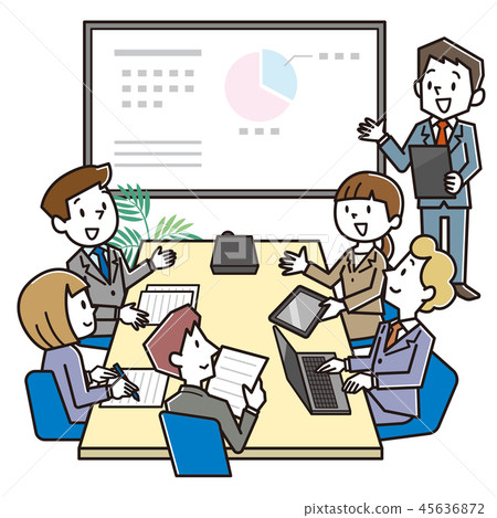 商務白板 45636872