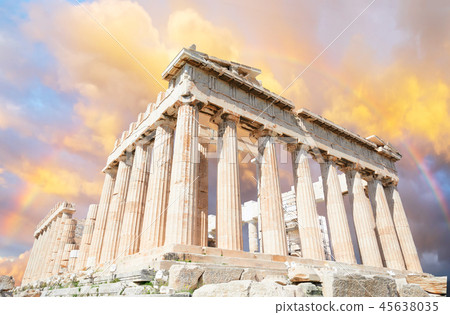 Parthenon temple, Athens Parthenon temple, Athens 45638035