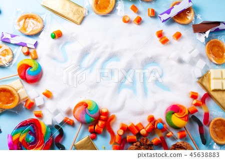Sweets with sugar Sweets with sugar 45638883
